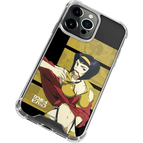 Cowboy Bebop Faye iPhone 13 Pro Max Clear Case